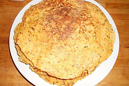 Vollwertige Gem&uuml;sepfannkuchen