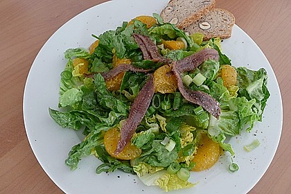 Fruchtiger Spinat - Salat