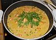 Garnelen in Mango - Kokossauce