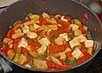 Puten - Gem&uuml;se - Pfanne mit Feta