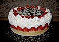 Vanille - Erdbeertorte