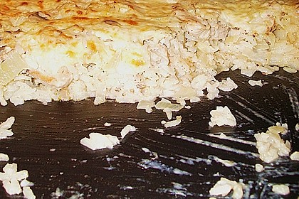 &Uuml;berbackener H&auml;hnchen - Reis - Topf
