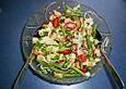 K&auml;sesalat mit gr&uuml;nen Bohnen