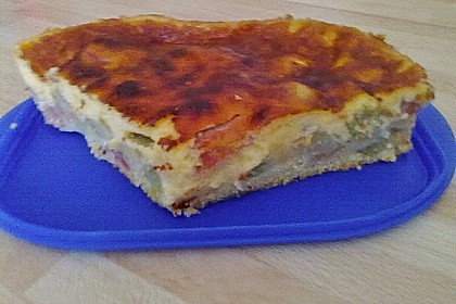 Rhabarberkuchen mit Guss 8
