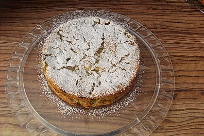 Rhabarberkuchen mit Guss 9