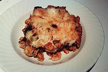 Mexikanischer Nudelauflauf