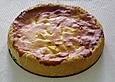 Apfelkuchen mit Marzipanguss