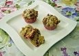 Erdbeer - Limetten - Muffins mit  Walnussstreuseln
