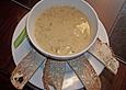Porreesuppe mit Roquefort
