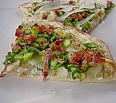 feuervogels Spargel - Flammkuchen (Bild)