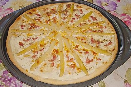 feuervogels Spargel - Flammkuchen 46