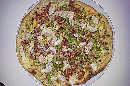 feuervogels Spargel - Flammkuchen 50