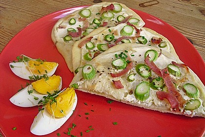 feuervogels Spargel - Flammkuchen 16