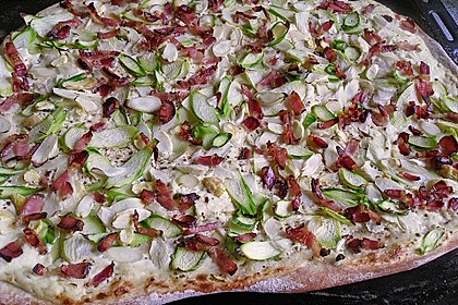feuervogels Spargel - Flammkuchen 5