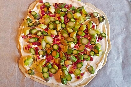 feuervogels Spargel - Flammkuchen 53
