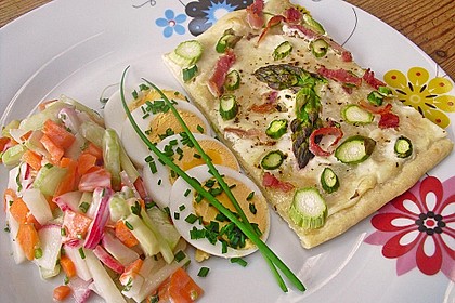 feuervogels Spargel - Flammkuchen 23