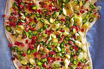 feuervogels Spargel - Flammkuchen 18