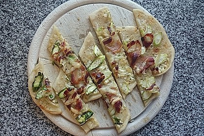 feuervogels Spargel - Flammkuchen 11