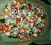 Vollkorn - Pizza (Bild)
