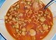 Nudelsuppe mit W&uuml;rstchen