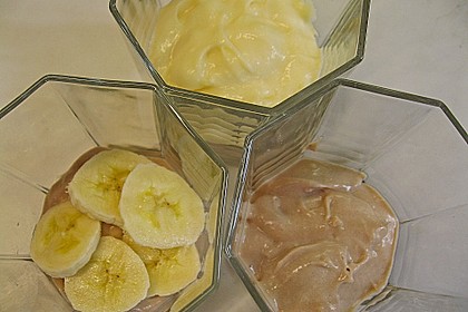 Bananen - Vanille - Schokocreme - Dessert 32