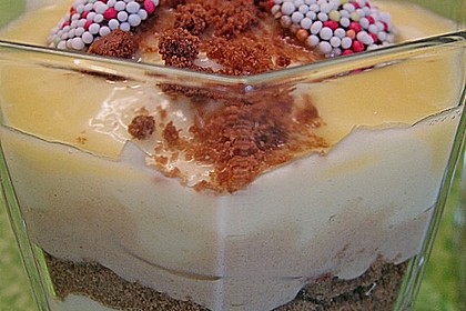 Bananen - Vanille - Schokocreme - Dessert 11