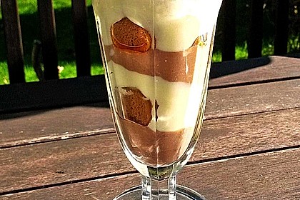 Bananen - Vanille - Schokocreme - Dessert 10