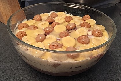 Bananen - Vanille - Schokocreme - Dessert 25
