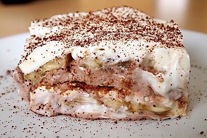 Bananen - Vanille - Schokocreme - Dessert 12
