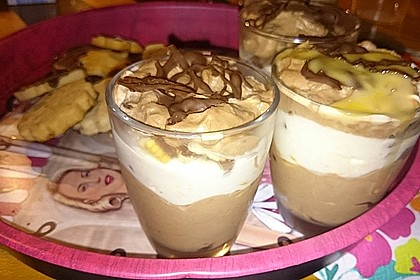 Bananen - Vanille - Schokocreme - Dessert 30