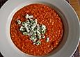 Leichte Tomatensuppe mit Reis