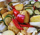 Gegrilltes Gem&uuml;se (Bild)
