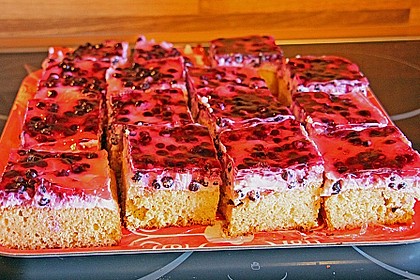 Heidelbeer - Vollkornblechkuchen