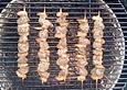 Scampi - Rindfleisch - Spie&szlig;e