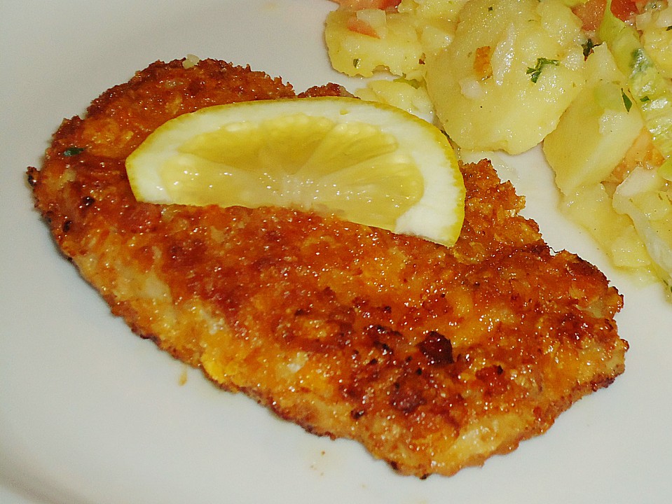 Schnitzel Im Cornflakesmantel Von Avih Chefkoch De