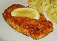 Schnitzel im Cornflakesmantel