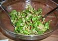 Feldsalat mit Himbeeren