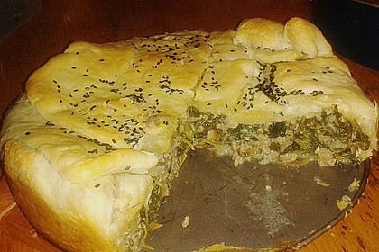 Griechischer - Hack - Spinat - Kuchen 3
