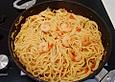 Spaghetti mit Garnelen, Zucchini und Minze