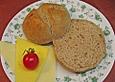 Br&ouml;tchen aus Roggen- und Weizenmehl