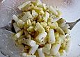 Spargel - Kartoffel - Salat mit Rucola und Tomaten