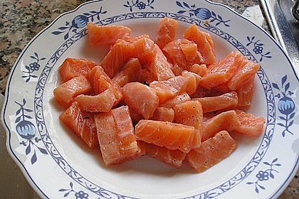Bandnudeln in Lachssauce 7