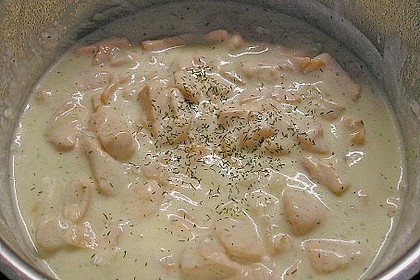 Bandnudeln in Lachssauce 8