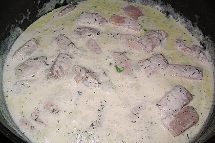 Bandnudeln in Lachssauce 16