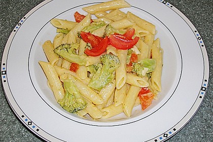 Brokkoli - Nudeln in K&auml;sesauce 1