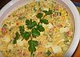 Schlanker Eiersalat mit Gem&uuml;se