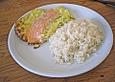 Gef&uuml;lltes Lachsfilet