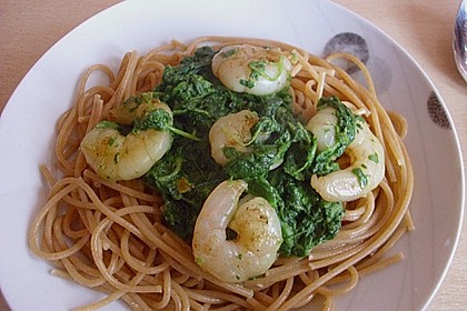 Scampi e Spinaci 1