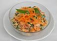 Fr&uuml;hlingshafter Karottensalat  mit B&auml;rlauch