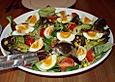 Gemischter Salat mit Honig - Senf - Dressing